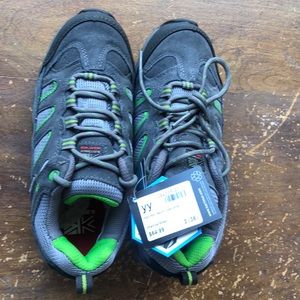 Brand new Karrimor boys waterproof hiking boots. Tag still attached.